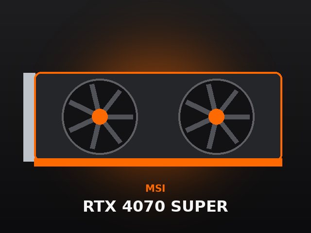 MSI GeForce RTX 4070 SUPER ekran kartı